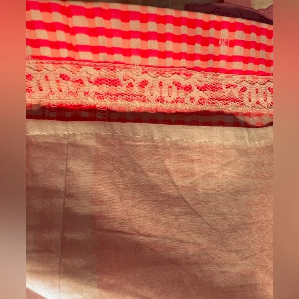 Lilly Pulitzer Strapless Lined Pink Mini Dress size 4 - Picture 5 of 7